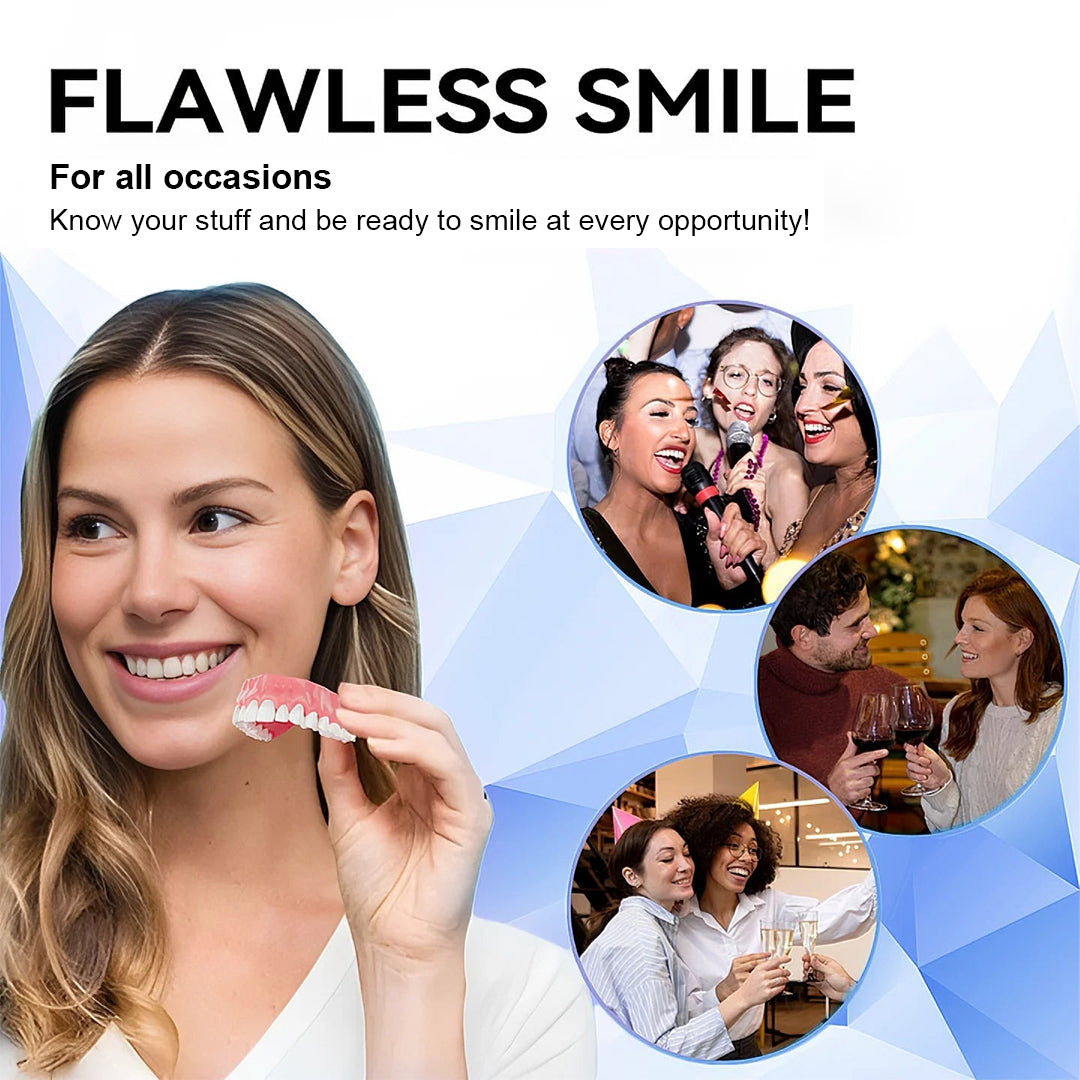🦷Manufactured & supplied from UK | Hermsa® Silicone Denture – Comfortable, Natural & Easy to Adjust
