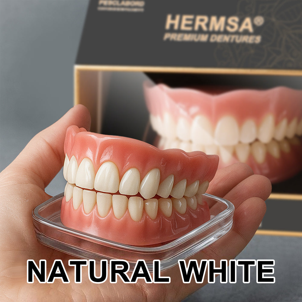 š¦·HermsaĀ® Premium AdaptableFit Dentures ā Clinically backed comfort-fit dentures | Made in the UK | MHRA-Certifiedš¦·