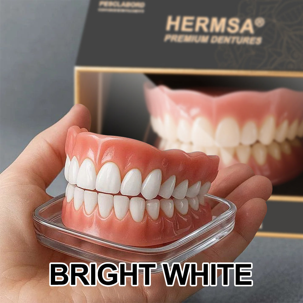 š¦·HermsaĀ® Premium AdaptableFit Dentures ā Clinically backed comfort-fit dentures | Made in the UK | MHRA-Certifiedš¦·