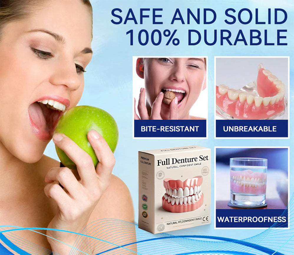 š¦·HermsaĀ®-š¦·Advanced Customized Full Denture Set𦷠(ā°Limited time discount last 30 minutesā°)