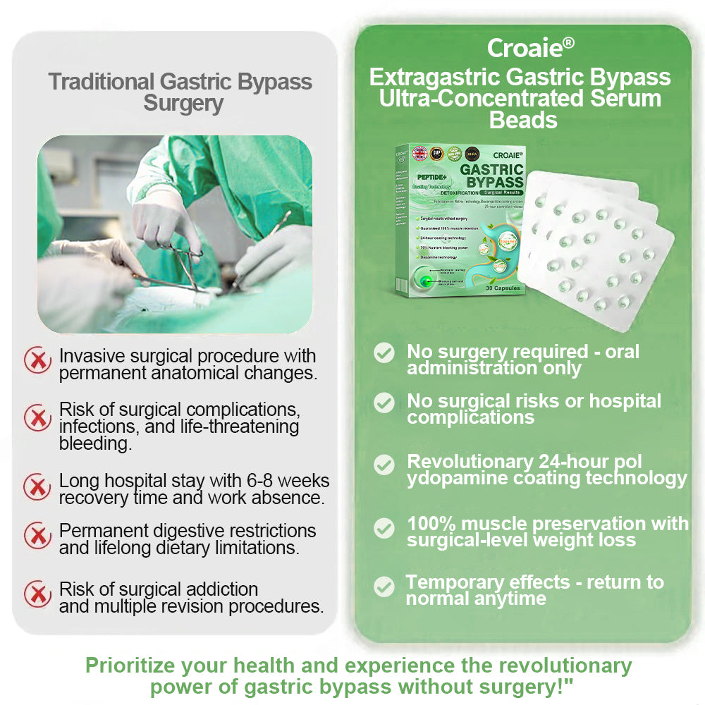 ๐ฟCroaieยฎ Extragastric Gastric Bypass Ultra-Concentrated Serum Beads๐ฟ - ๐๐จ๐ฅ๐ฒ๐๐จ๐ฉ๐๐ฆ๐ข๐ง๐ & ๐๐ฎ๐จ๐๐๐ง๐๐ฅ ๐๐จ๐๐ญ๐ข๐ง๐ & ๐๐๐+ & ๐๐จ๐ซ๐ข๐ง๐ ๐ (โ
๐ฌ๐ฎ๐ซ๐ ๐ข๐๐๐ฅ ๐๐๐๐๐๐ญ๐ฌ ๐ฐ๐ข๐ญ๐ก๐จ๐ฎ๐ญ ๐ฌ๐ฎ๐ซ๐ ๐๐ซ๐ฒ, ๐๐๐% ๐ฆ๐ฎ๐ฌ๐๐ฅ๐ ๐ฉ๐ซ๐๐ฌ๐๐ซ๐ฏ๐๐ญ๐ข๐จ๐ง, ๐๐๐๐ซ๐๐ฌ๐ฌ๐ข๐ง๐ ๐จ๐๐๐ฌ๐ข๐ญ๐ฒ) โ