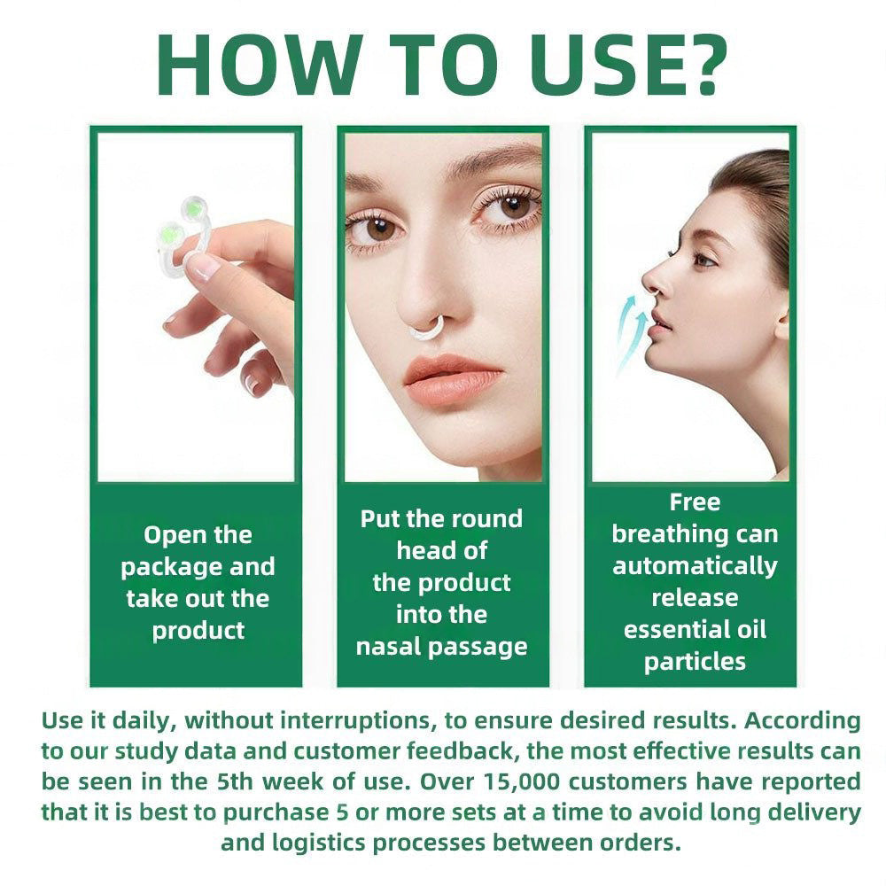 🌱[Official Store] Mresio® SMFT-GLP-1 Slimming & Health Nasal Ring ｜⚡ Fast Fat Burn & Metabolic Balance 👍