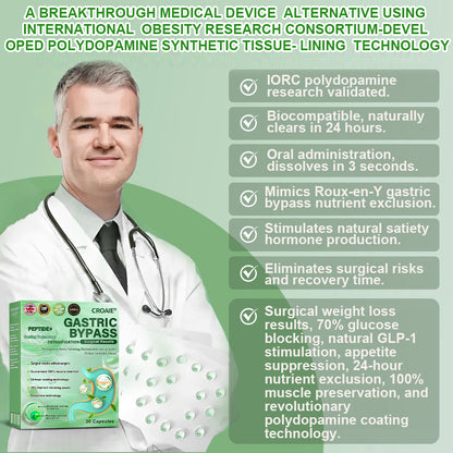 🌿Croaie® Extragastric Gastric Bypass Ultra-Concentrated Serum Beads🌿 - 𝐏𝐨𝐥𝐲𝐝𝐨𝐩𝐚𝐦𝐢𝐧𝐞 & 𝐃𝐮𝐨𝐝𝐞𝐧𝐚𝐥 𝐂𝐨𝐚𝐭𝐢𝐧𝐠 & 𝐍𝐀𝐃+ & 𝐌𝐨𝐫𝐢𝐧𝐠𝐚 (✅𝐬𝐮𝐫𝐠𝐢𝐜𝐚𝐥 𝐞𝐟𝐟𝐞𝐜𝐭𝐬 𝐰𝐢𝐭𝐡𝐨𝐮𝐭 𝐬𝐮𝐫𝐠𝐞𝐫𝐲, 𝟏𝟎𝟎% 𝐦𝐮𝐬𝐜𝐥𝐞 𝐩𝐫𝐞𝐬𝐞𝐫𝐯𝐚𝐭𝐢𝐨𝐧, 𝐚𝐝𝐝𝐫𝐞𝐬𝐬𝐢𝐧𝐠 𝐨𝐛𝐞𝐬𝐢𝐭𝐲) ✅